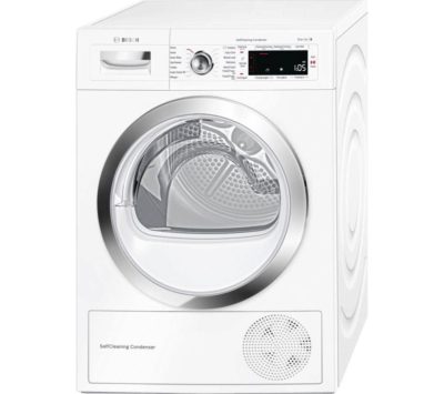 BOSCH WTWH7560GB Heat Pump Smart Tumble Dryer - White BOSCH WTWH7560GB Heat Pump Smart Tumble Dryer - White